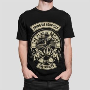 front-view-mockup-of-a-man-wearing-a-crew-neck-tee-in-a-studio-1420-el (67) The Plague Doctor