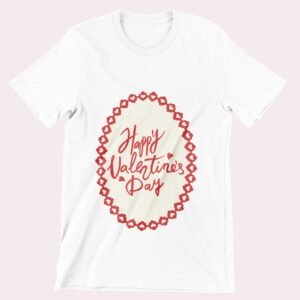 Happy Valentines Day ovalo Happy Valentines Day