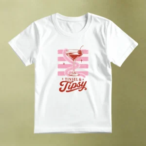 Tinsel & Tipsy - principal Tinsel & Tipsy, camiseta blanca, principal