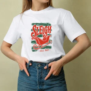 Sleigh All Day - mujer Sleigh All Day, camiseta blanca, mujer