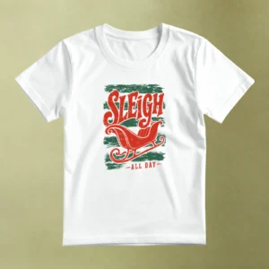 Sleigh All Day - principal Sleigh All Day, camiseta blanca, principal