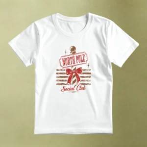 North Pole Social Club - principal North Pole Social Club, camiseta blanca, principal
