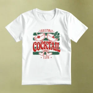 Christmas Cocktail Club - principal Christmas Cocktail Club, camiseta blanca, principal