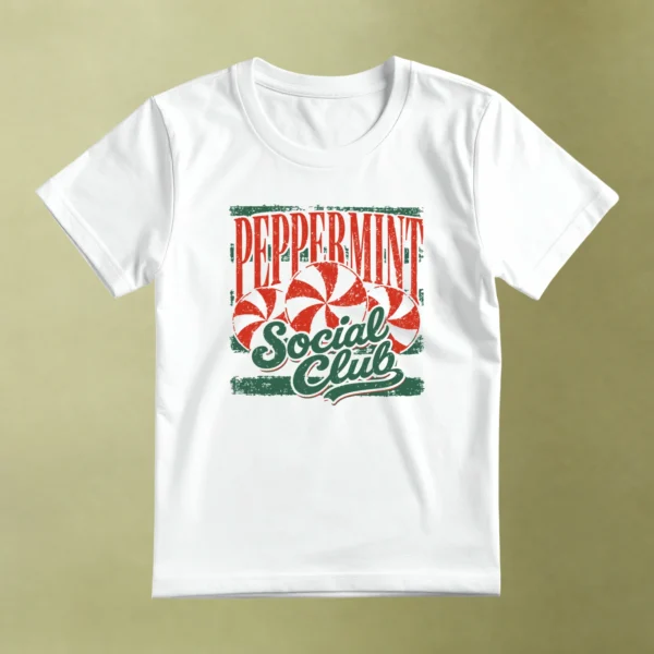Peppermint Social Club, camiseta blanca, principal