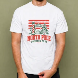 North Pole Country Club - hombre North Pole Country Club, camiseta blanca, hombre