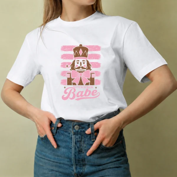 Nutcracker Babe - mujer Nutcracker Babe, camiseta blanca, mujer