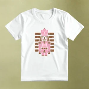 Cascanueces Rosado, camiseta blanca, principal