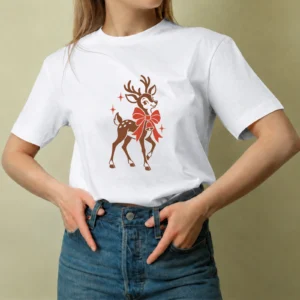 Playera Reno con Lazo - mujer Playera Reno con Lazo, playera blanca en mujer