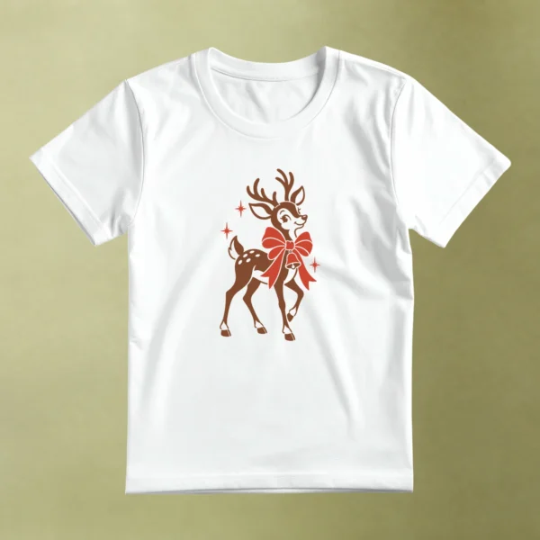 Playera Reno con Lazo, playera blanca sin modelo