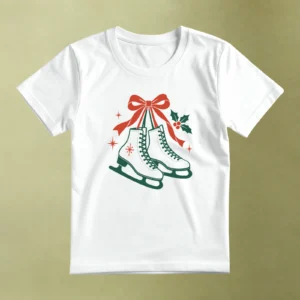 Patines con Lazo, camiseta blanca, principal