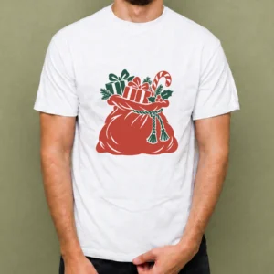 Saco de Regalos - hombre Saco de Regalos, camiseta blanca, hombre