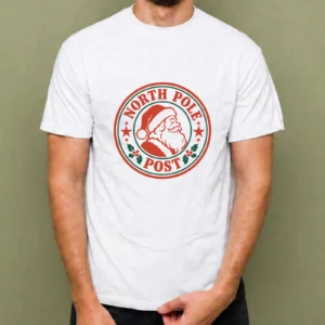Correo del Polo Norte - hombre Correo del Polo Norte, camiseta blanca, hombre