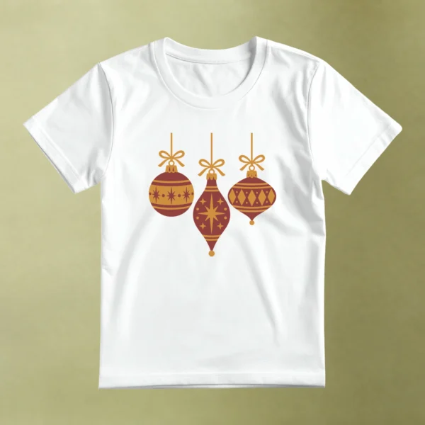 Adornos Dorados Retro - principal Adornos Dorados Retro, camiseta blanca, principal