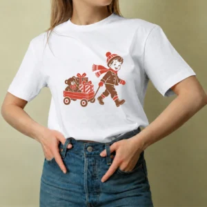 Carrito de Juguetes - mujer Carrito de Juguetes, camiseta blanca, mujer