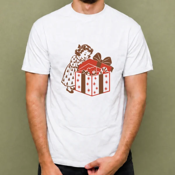 Abriendo Regalos - hombre Abriendo Regalos, camiseta blanca, hombre