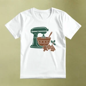 Repostería Navideña - principal Repostería Navideña, camiseta blanca, principal