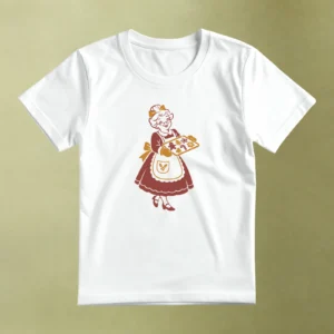 Señora Claus Repostera - principal Señora Claus Repostera, camiseta blanca, principal