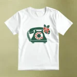 Teléfono Navideño Verde