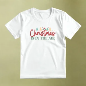 Christmas Is in the Air, camiseta blanca, principal